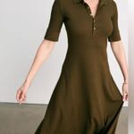 Lauren Ralph Lauren Lillianna Day Dress Size Small Green Photo 0