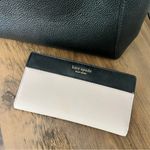 Kate Spade  Medium Triple Compartment Satchel Jackson Black With Wallet Photo 3