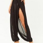 Forever 21 Black Swimsuit Cover Up Pants Photo 0