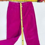We The Free  People Jayde Drawstring Flare Jeans, Size 32, High Rise, Stretch, Fuchsia Pink, Long Photo 3