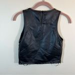 Olive & Oak ✨  Black Faux Leather Tank Top XS NWT Photo 6