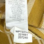 J. Jill Shorts SZ Large Linen Blend Boho Stripe High Rise Cuffed Pull On Pockets Yellow Photo 11