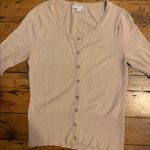 Buttons Pink Cardigan with Rhinestone  Photo 0