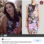 Clover Canyon Floral Mesh Panel Sleeveless Dress Photo 3