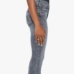 MOTHER The Insider Crop Step Fray in Train Stops Size 25 EUC Gray Photo 1