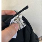 Vintage Marisa Baratelli Thai Silk Black Sheath Dress Size 8 Photo 5