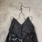 Tobi  Black Mini Sequin Dress SIZE M Photo 5