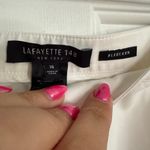 Lafayette 148 Bleecker Pants Jodhpur Cloth Cropped Ankle Pant White Size 16 Photo 4