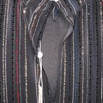 Trina Turk  Cocktail Party Dress Sleeveless Black Silk Shift Colorful Beads 0 NWT Photo 9