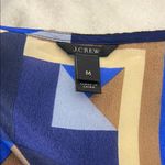 J.Crew  Silk Geometric Maxi Dress Photo 8