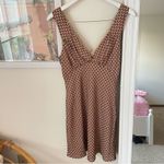 Beginning Boutique  Daphne Chocolate Chiffon Mini Dress in US 8 Photo 4