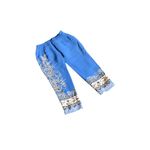 Anthropologie  Leifnotes Blue, White and Black Pants Photo 4