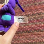 VTG 2000 AUTHNETIC TELETUBBIES TINKY WINKY PURPLE KEYCHAIN BAG CHARM CLIP ON Photo 4