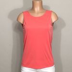 BCBGMAXAZRIA BCBG Red Teri Sleeveless Cowl Back Tank Top Photo 3