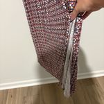 Anthropologie Maeve Elysian Maxi Dress Print Stretch Colorblock pink cream small Photo 4