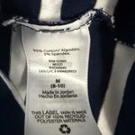 Free Assembly 3/4 Sleeve Tunic Striped Size Medium Black Photo 7