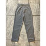 ZARA  High Waisted Pleated Gray Trousers Pants Womens XS Photo 2