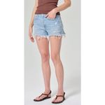 AGOLDE Parker Vintage Cut-Off Shorts in Swampmeet Button Fly Size 25 Photo 4