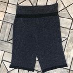 Pretty Little Thing PLT Black Textured Glitter Highwaisted Bike Short Photo 5