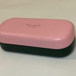 Kate Spade  Women’s‎ Green and Pink Sunglasses Eyeglasses Case Photo 0