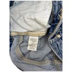 Free People High Rise Boyfriend Cropped Frayed Hem Denim Jeans Blue 27 Photo 11