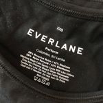 Everlane  Womens The Perform Tank Top Cropped Shelf Bra Black XXS Photo 4
