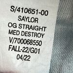 Old Navy  Saylor OG Straight in Med Destroy Jeans Photo 6