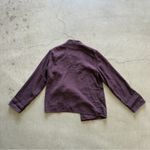 Eileen Fisher  / Pleated Silk Open Front Long Sleeve Cardigan Jacket / size small Photo 2