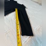 Banana Republic Black Long Sleeve Ruffle Hem Dress size 4 Photo 5