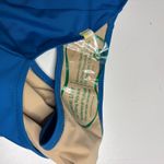 Summersalt Back Flip One Piece V Neck Cobalt, Aqua Swimsuit 2 Photo 5