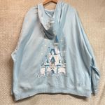 2025 Park Blue Cinderella Castle Hoodie D Sweatshirt Disney World 3X Photo 2