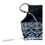 Cotton Express small bralette-style crop tops vibrant Aztec print black & white tribal print​ Photo 4