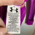Under Armour Heather Fuchsia Fitted Turtleneck Long Sleeve Athletic Shirt #R Photo 2