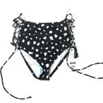 Sundazed COW PRINT Stella High Waist Swim Bottom Size L Photo 3