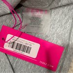 Terez NWT  Gray Colorblock TLC Y-Back Athletic Workout Fitted Tank Top Size L Photo 3