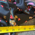 Nasty Gal Black Shirt with Colorful Queen of Hearts Accents PJ Shirt - Size 8 Photo 5