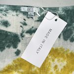 Kaktus NWT Size L Green & Yellow Tie Dye Chiffon Hemline Oversized Top Size L Photo 7