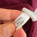 J.Crew  burgundy classic crewneck sweater size small Photo 5