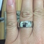 Silver Arc New England Patriots Ring Photo 3