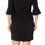Eliza J  Jersey Knit Mini Dress Black 12 Photo 1