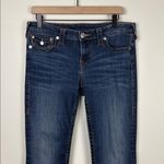 True Religion  Bootcut Jeans Women’s Size 30 Dark Wash Denim Mid Rise Stitching Photo 1