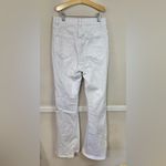 SheIn | High Rise Super Flare Leg White Denim Jeans | Size 30 Photo 6