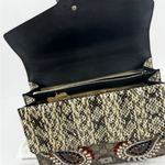 Gucci  GG Supreme Monogram Snakeskin Flower Embroidered Dionysus Shoulder Bag Photo 10
