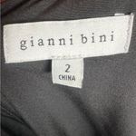 Gianni Bini Raquel kimono deep vneck ring cutout satin dress size 2 Photo 5