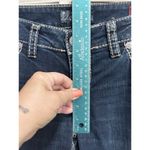 Silver Jeans Aiko Mid Bootcut Medium Wash Low Rise Stitching Size 30x33 Logo Photo 2