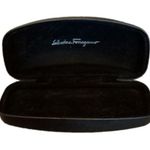 Salvatore Ferragamo Signature Hard Black Eyeglasses Sunglasses Case Photo 1