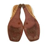 BCBGMAXAZRIA Raisa White Cream Leather Wedge, Sz 6.5 Photo 15