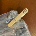 J.Crew NWT Full-length demi-boot pant in metallic faux leather 26T Tall holiday Photo 8