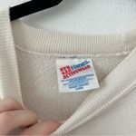 Hanes Activewear 1992 Impulse Wear Pumpkin Fall Autumn Sweatshirt White Size L Photo 7