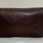 Vera Pelle Dark Brown Genuine Leather Flap Crossbody Bag Photo 8